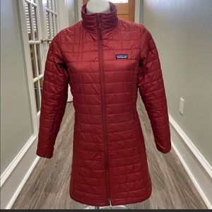 EUC Patagonia nano puff parka long coat